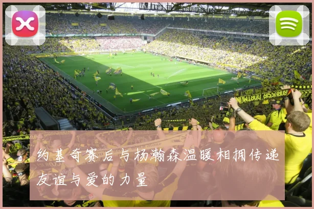 约基奇赛后与杨瀚森温暖相拥传递友谊与爱的力量